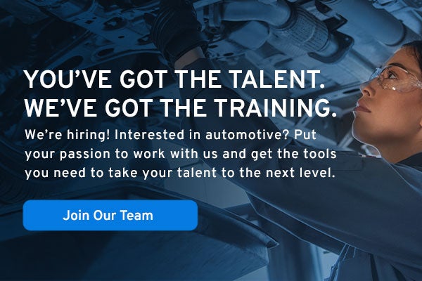 You've got the talent. We've got the training.